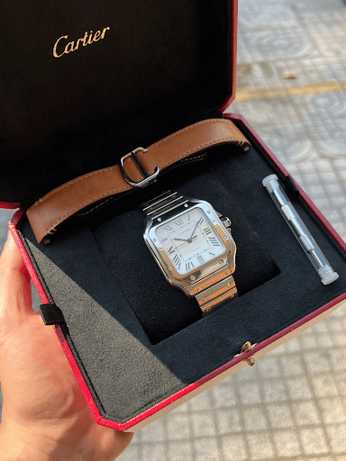 Đồng Hồ Nam Cartier Santos De Cartier WSSA0009